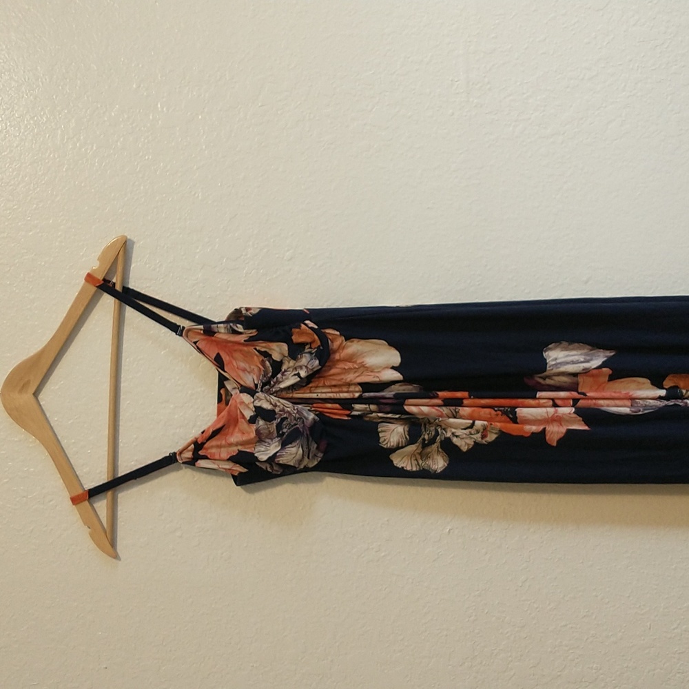 Tommy Bahama Le Grande Fleur Strapless Maxi Dress Size S - Picture 3 of 13